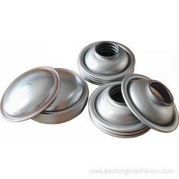 Automatic aerosol spray tin can top lids aerosol cones making